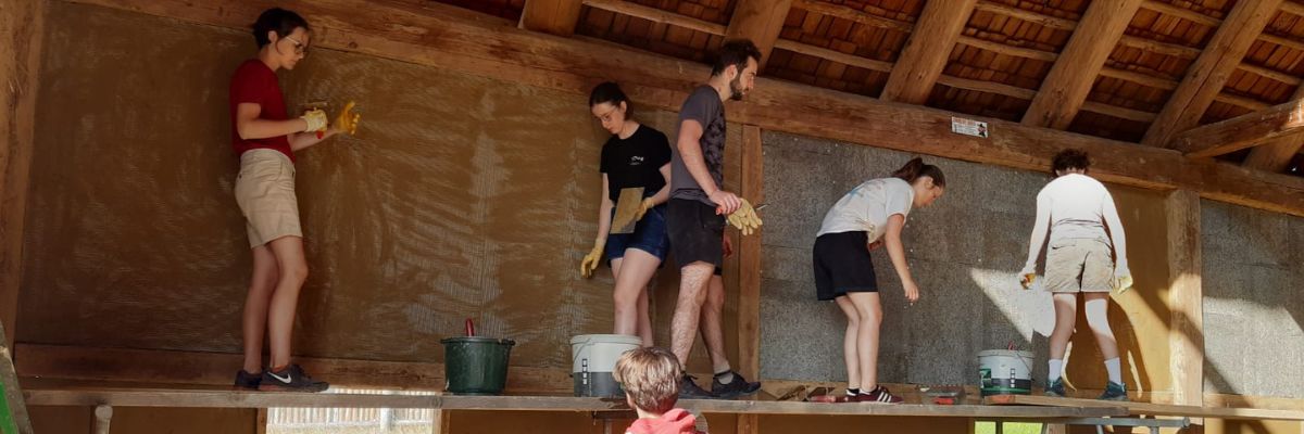 Geschichte auf dem Tafelberg Ipf - Keltische Häuser Bopfingen